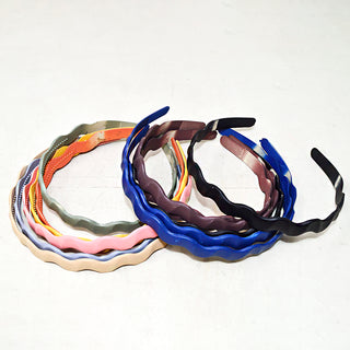 Adbeni Hair Band Zig Zag , Random Color 1Pc (Item Code: 212)