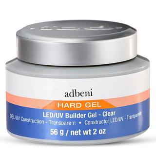 Adbeni Imported LED/UV BUILDER GEL 56g | Hardgel for Nails, Nail Extensions & Strength | Professional Nail Builder & Strengthening Gel for Strong, Long Nails | Self-Leveling & Easy to Shape (Clear)