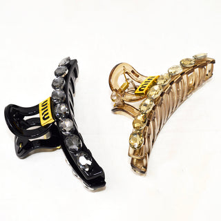 Adbeni Big Stone Hair Clutcher Big T , Random Color 1pc (Item Code: 259)