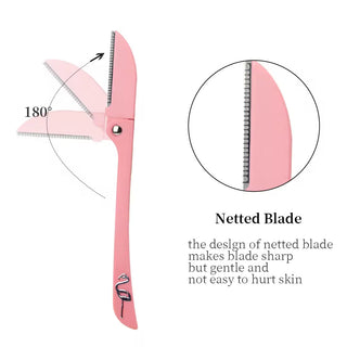 Imported Eyebrow Razor Multipurpose Exfoliating Dermaplaning Tool Pack Of 3
