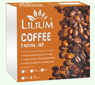 Lilium Premium Advanced Formula Facial Kit 410g | Hydrating & Oil-Balancing Skincare | Exfoliates & Enhances Glow, Complete Facial Kit for Men & Women, Suitable for All Skin Types