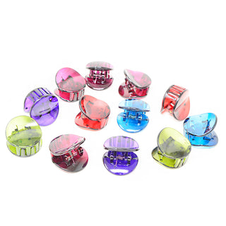 Adbeni Art Star Hair Clutcher Korean, Oval Shape Random Color 1pc (Item Code: 244)