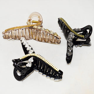 Adbeni Big Stone hair Clutcher , Random Color 1pc (Item Code: 262)