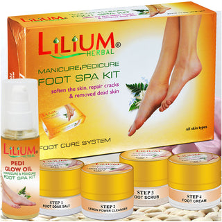 Lilium Foot Spa Kit for Soft Skin 450gm