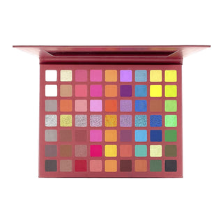 Mars Eyes Can Kill Eyeshadow Palette with 63 Bright Colors | Highly Pigmented, Blendable and Buildable with Minimal Fallout (63.0 gm) (Multicolor)