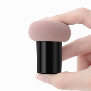 Imported Makeup Sponge & Blender | Round Head Mushroom Beauty Puff | 1 Pc Assorted