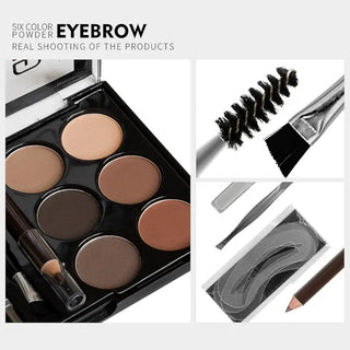 Imported Glamour Gaze Duo, Eyebrow Palette & Eye-shadow With Makeup Combo (Item Code: 187)