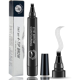 Adbeni Imported Browfill Eyebrow Enhancer Pen, Waterproof & Smudge-proof, One Swipe Application with Micro Precision, Natural & Long-lasting Finish, 2.5gm (Item Code: 427)