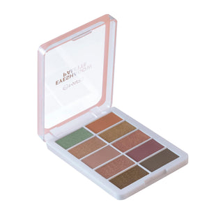 MARS Shimmer and Matte Eyeshadow Palette | 10 Highly Pigmented & Blendable Shades