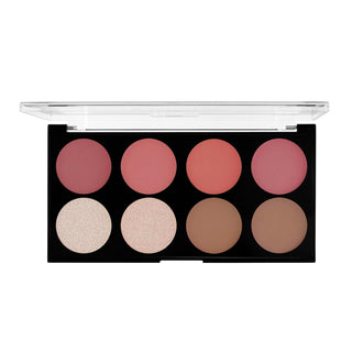 Mars Fantasy Face Palette with Blushes, Highlighters and Bronzer | Highly Pigmented & Long Lasting | Face Makeup Kit (20g)