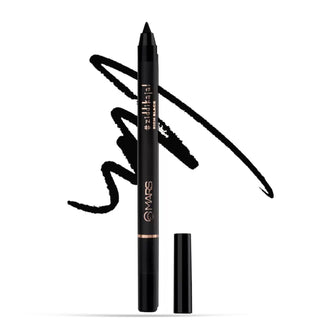 MARS Ziddi Kajal Pencil Upto 12 Hours Long Stay Matte Kajal | Rich Black Pigmentation | Smudgeproof & Water Resistance | Effortless One Swipe Application | 1.4Gm