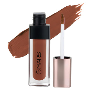 MARS Popstar Non-Drying Liquid Mousse Lipstick for Women with Matte Finish | Lightweight and Non-Sticky Formula | Up to 12 Hour Long Lasting | Transferproof & Waterproof (6.0ml)