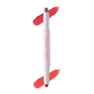 Mars Double Trouble 2-in-1 Retractable Lip Crayon | Long Lasting | Matte finish | Smudge proof & Kiss Proof Lipstick for Women (4.0 gm)