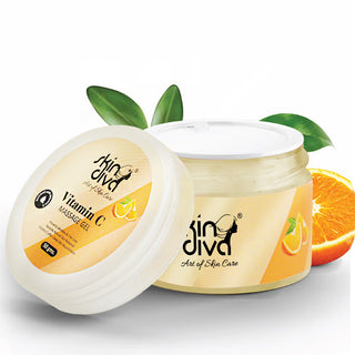 Skin Diva Vitamin C Face Scrub | Radiants & Nourishes Skin | Reduces Fine Lines & Wrinkles | Unclog Pores & Brightens Skin (Item Code: 490)