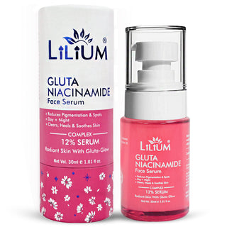 Lilium Face Serum 30ml, Gluta Niacinamide 12%