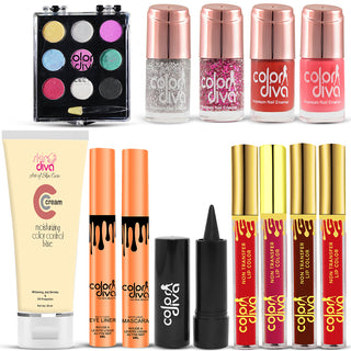 Color Diva Unmissable Affordable Makeup Combo (Item Code: 466)