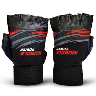 Adbeni Half Finger Gym Gloves | Ultimate Grip & Comfort for Weightlifting & Training (Item Code: 412)