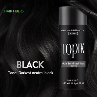 Adbeni Hair Building Fibers 27.5G | Instantly Conceals Thinning Hair & Bald Spots for Men & Women | Natural Keratin Hair Powder for Fuller Hair | Sweat & Wind Resistant