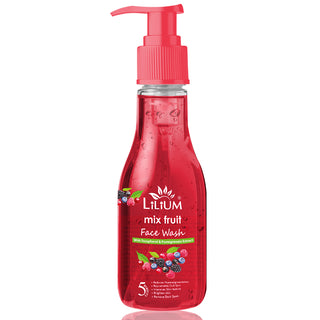 Lilium Face Wash 500ml | Reveals A brighter Clear Skin | Gives Pigmentation Free Skin & Removes Dead Cells | Eliminates Dust, Cleans Pores, Reduces Wrinkles & Scars