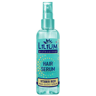 Lilium Hair Serum | Vitamin Rich High-Gloss Serum | Helps to Repair Dry, Frizzy & Damaged Hairs | Locks Moisture, Nourishes & Enhance Shine | Lightweight Formula