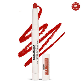 Adbeni Imported Non-Transfer Lip Crayon 3.8g | Long-Lasting Matte Finish in Soft & Natural Colors | Water Resistant Lipstick for Women