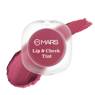 MARS Lip & Cheek Tint for Bold Pop Color (2.8 gm) | Demi Matte Finish | Dual Function | Buildable High Pigmentation | Long-Lasting Color | Weightless Wear