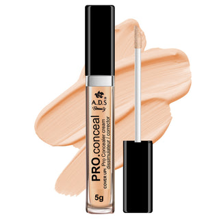 ADS Pro Liquid Concealer | Full Coverage, Long-Lasting Formula for Flawless Skin (Item Code: 414)