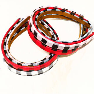 Adbeni Leather Hair Band Random Color 1 Pc (Item Code: 299)