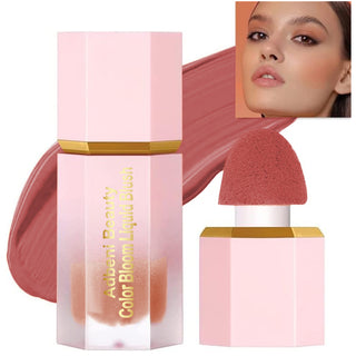 Adbeni Imported Color Bloom Liquid Blush | Long-Lasting Matte Finish, Waterproof Formula (Item Code: 497)