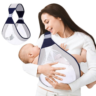 Adbeni Imported Baby Carrier | Adjustable Ergonomic Baby Sling for Newborn to Toddler | Breathable 3D Mesh Infant Baby Wrap | Lightweight & Comfortable Shoulder Straps