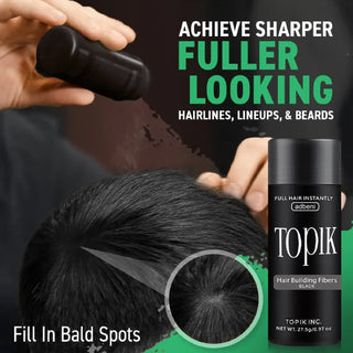 Adbeni Hair Building Fibers 27.5G | Instantly Conceals Thinning Hair & Bald Spots for Men & Women | Natural Keratin Hair Powder for Fuller Hair | Sweat & Wind Resistant