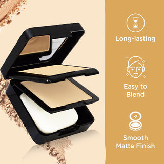 Adbeni Imported HD Pressed Powder 20g | Matte Finish Compact Powder for All Skin Types | Long-Lasting Oil Control | Lightweight & Travel-Friendly Makeup
