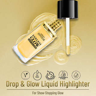 Adbeni Imported Endless Glow Liquid Highlighter | Metallic Shimmery Finish & Long Lasting (Item Code: 495)