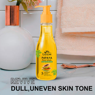 Lilium Face Wash 500ml | Reveals A brighter Clear Skin | Gives Pigmentation Free Skin & Removes Dead Cells | Eliminates Dust, Cleans Pores, Reduces Wrinkles & Scars