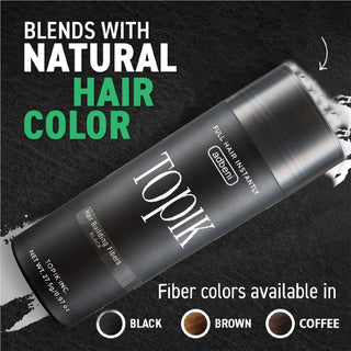 Adbeni Hair Building Fibers 27.5G | Instantly Conceals Thinning Hair & Bald Spots for Men & Women | Natural Keratin Hair Powder for Fuller Hair | Sweat & Wind Resistant