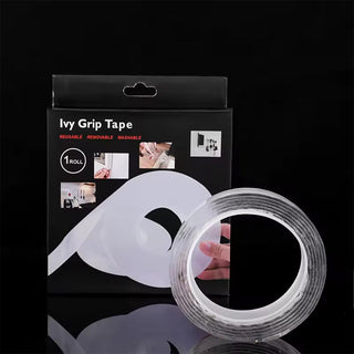 Imported Double Sided Grip Tape | Washable Removable Reusable Traceless Sticky Nano Tape