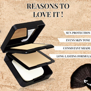 Adbeni Imported HD Pressed Powder 20g | Matte Finish Compact Powder for All Skin Types | Long-Lasting Oil Control | Lightweight & Travel-Friendly Makeup