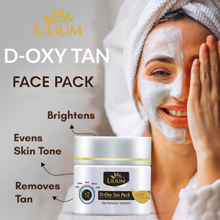 Lilium D Oxy Tan Face Pack | Skin Perfection Treatment