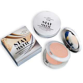 Adbeni Imported Stay Matte Compact Powder 20g | Long-Lasting Oil Control Pressed Powder, Lightweight & Buildable Coverage for Shine-Free, Flawless Finish