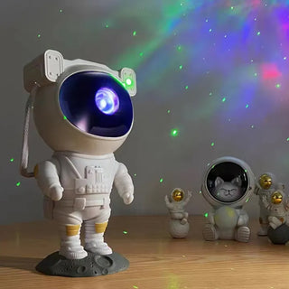 Imported Multi-Color Rotatable Astronaut Projection Lamp - LED Galaxy Nebula Projector Night Light for Festival Home Decor (Item Code: 479)