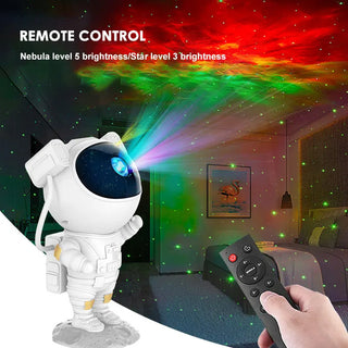 Imported Multi-Color Rotatable Astronaut Projection Lamp - LED Galaxy Nebula Projector Night Light for Festival Home Decor (Item Code: 479)