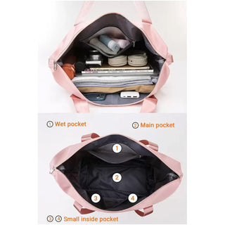 Imported Stylish Traveler Bag Collection | Foldable Bag & Makeup Pouch (Item Code: 200)