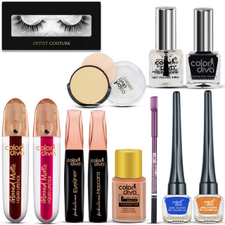 Color Diva Starlight Fusion Set Makeup Combo, for Flawless Look (Item Code: 474)