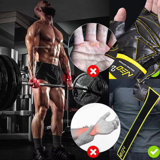 Adbeni Essential Gym Accessories Combo | Performance Gloves & Knee Cap for Enhanced Workouts (Item Code: 407)