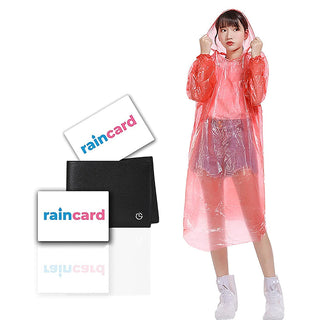 Imported Disposable Rain Card, For Travel Use With Smallest Pocket Size Easy To Carry