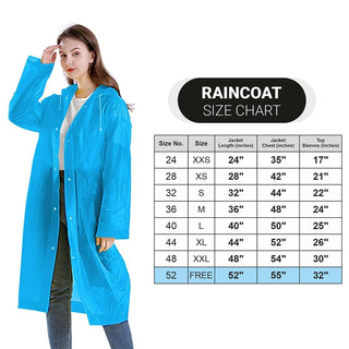 Imported RainCoat For Adults Waterproof Hooded Rain Jackets (Item Code-248)