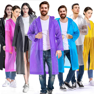 Imported RainCoat For Adults Waterproof Hooded Rain Jackets (Item Code-248)