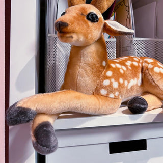 Imported Stuffed Plush Animal Soft Toy Deer Perfect Gifts for Kids Birthdays and Car Decor (Item Code: 197)