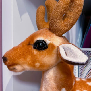 Imported Stuffed Plush Animal Soft Toy Deer Perfect Gifts for Kids Birthdays and Car Decor (Item Code: 197)