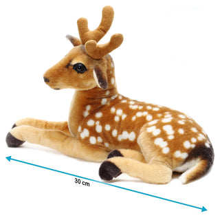 Imported Stuffed Plush Animal Soft Toy Deer Perfect Gifts for Kids Birthdays and Car Decor (Item Code: 197)